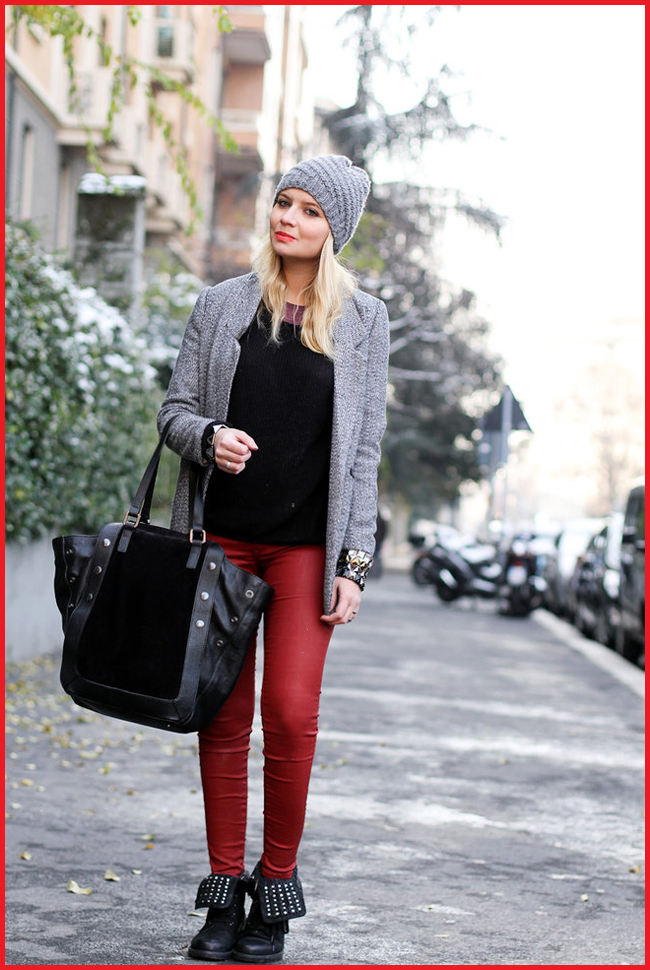 outfit rosso a natale: fashion bloggers italiane