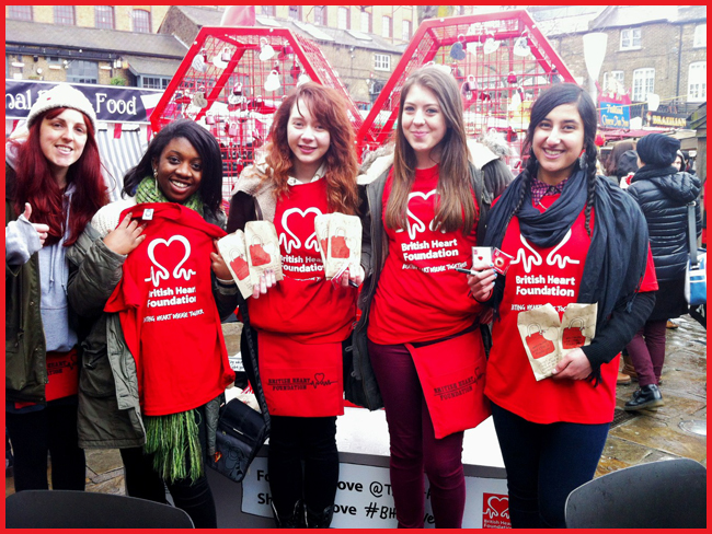 Tweedot blog magazine | vday london 2013 british heart foundation