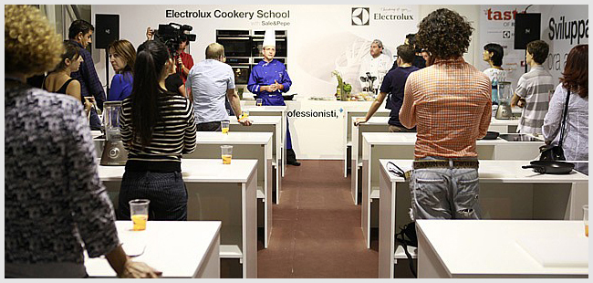 Tweedot blog magazine - Electrolux cookery school Taste of Milano