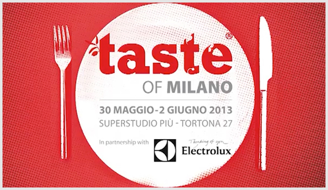 Tweedot blog magazine - Taste of Milano logo 2013