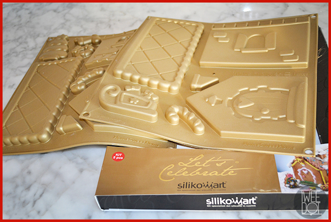 Tweedot blog magazine - Silikomart silikon mold Gingerbread House stampi